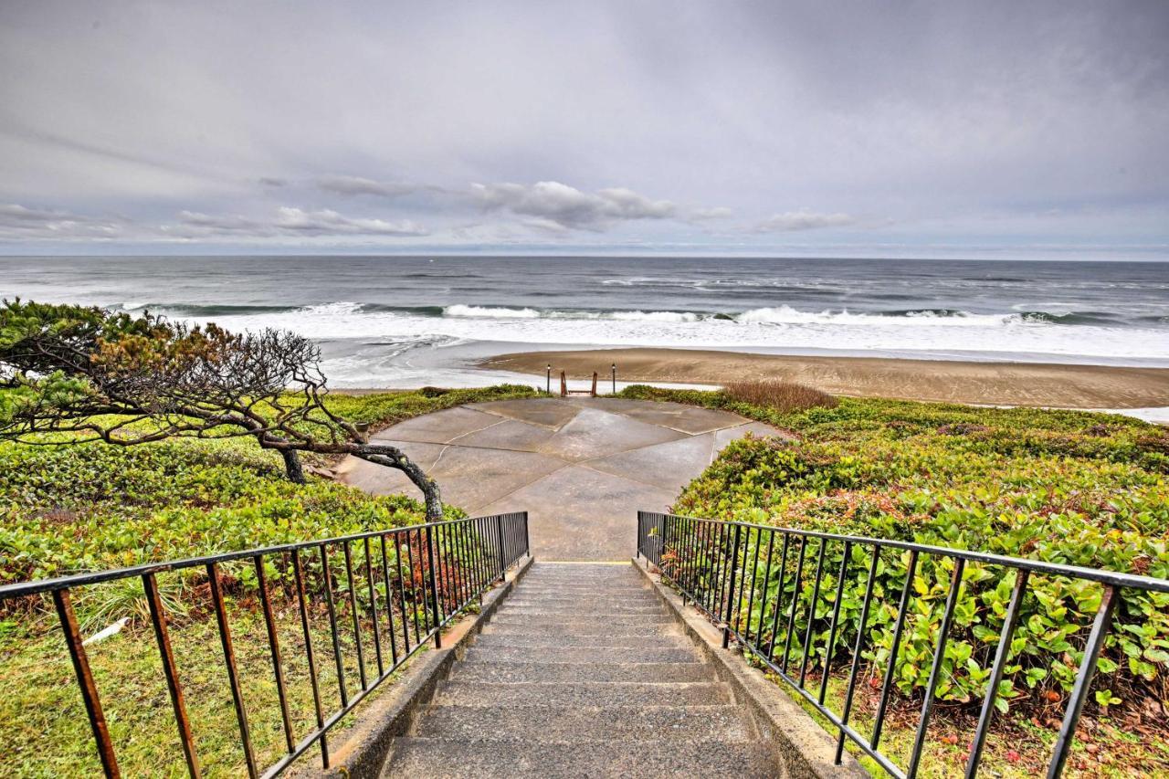 Lincoln City Oceanfront Condo, Near Lincoln Beach! 外观 照片